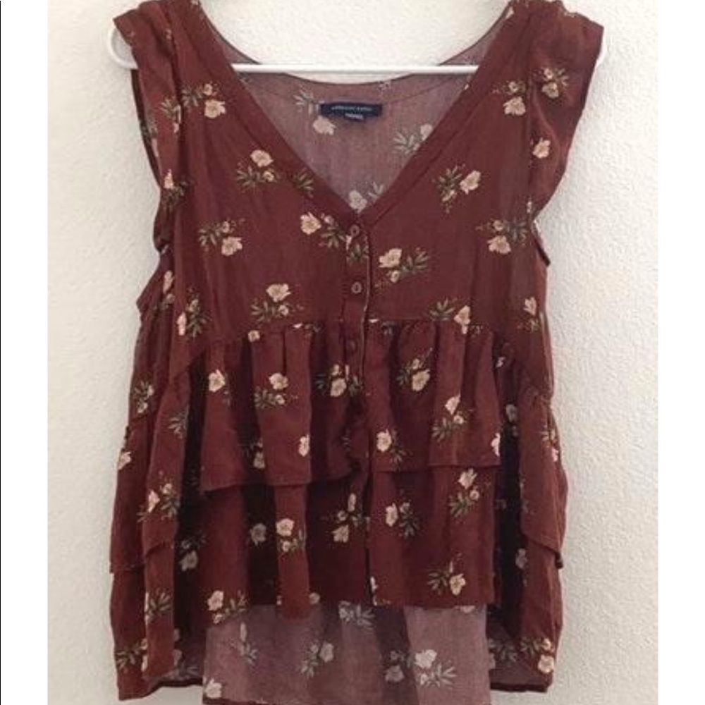 Floral American Eagle shirt